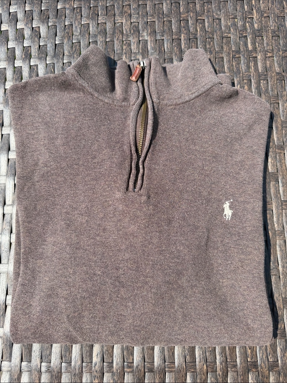 Ralph Lauren Quarter-Zip Sweater